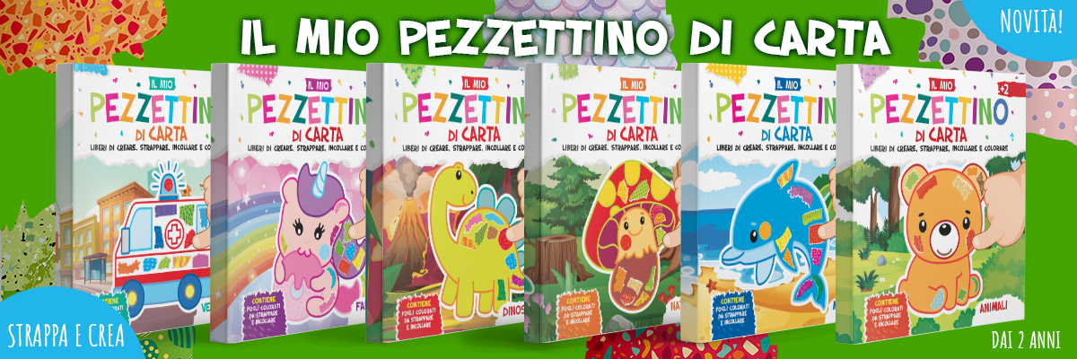 Il Mio Pezzettino di Carta!  Il primo libretto per bambini da strappare! 